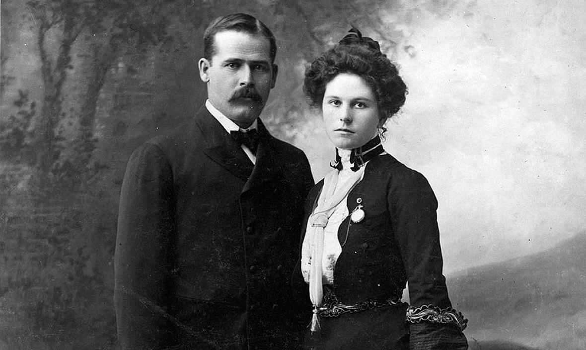 The Sundance Kid (Harry Longabaugh) & companion Etta Place